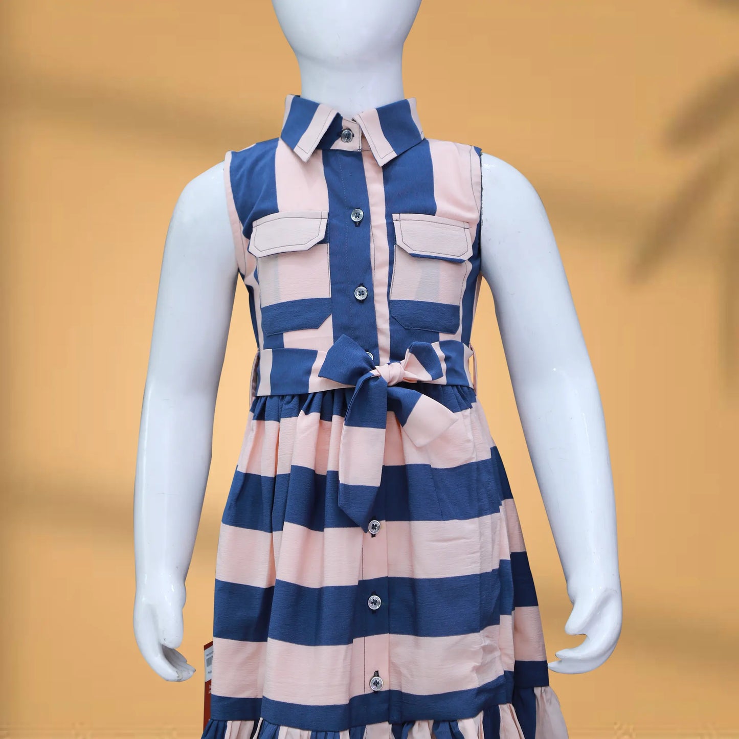 sleeveless shirt maxi dress