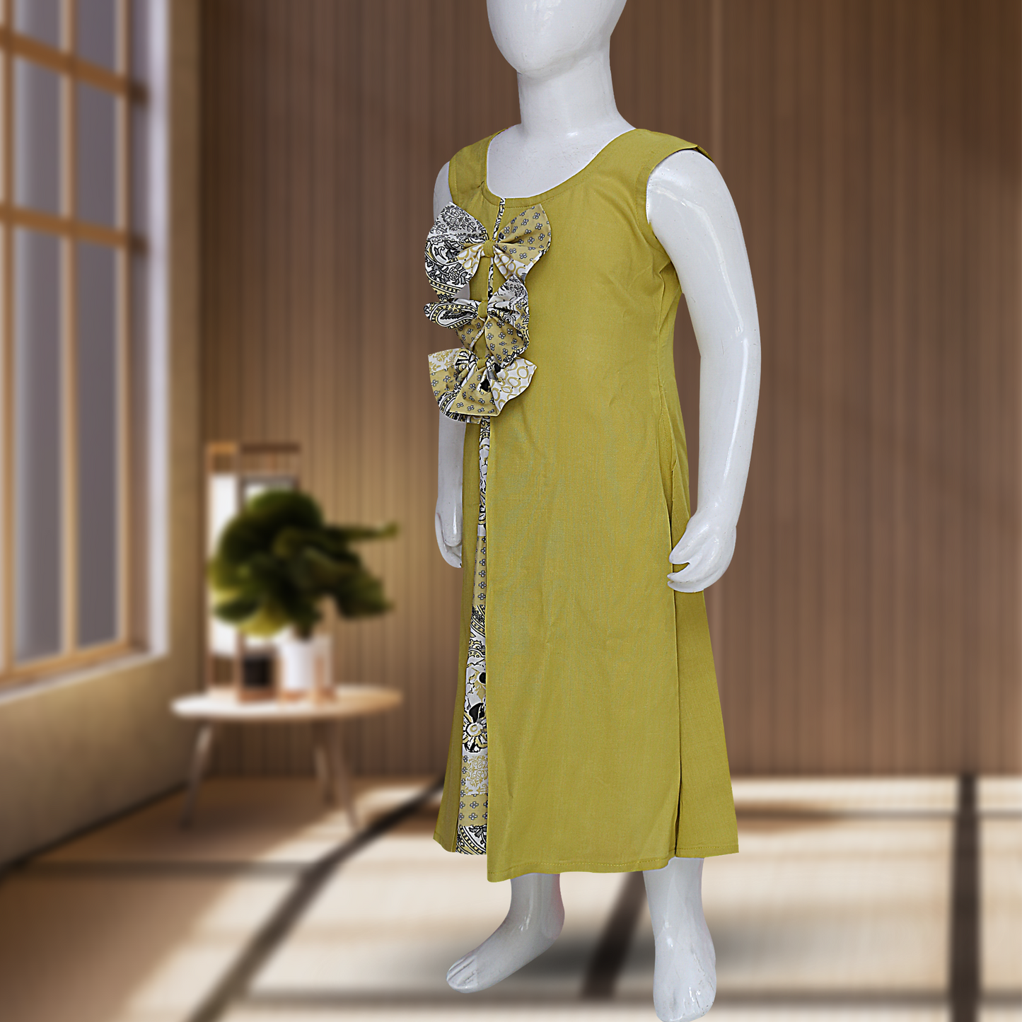 Luxor Gold Sleeveless Dress