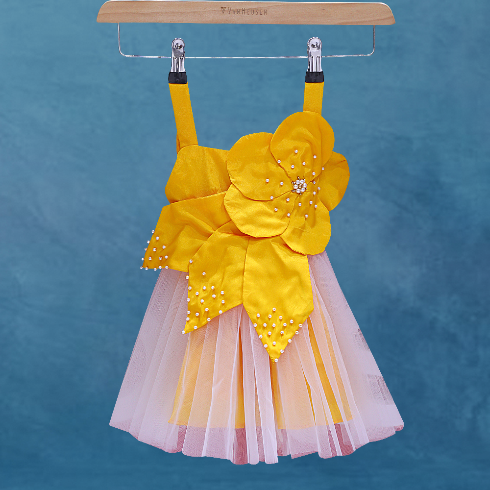 floral tulle party dress