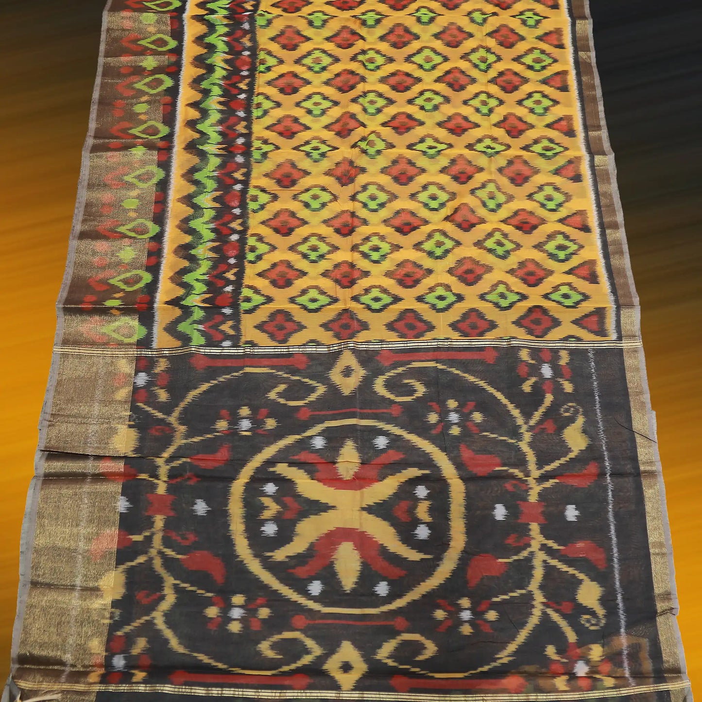 Multi Color Ikkat Cico Saree | Saree 10