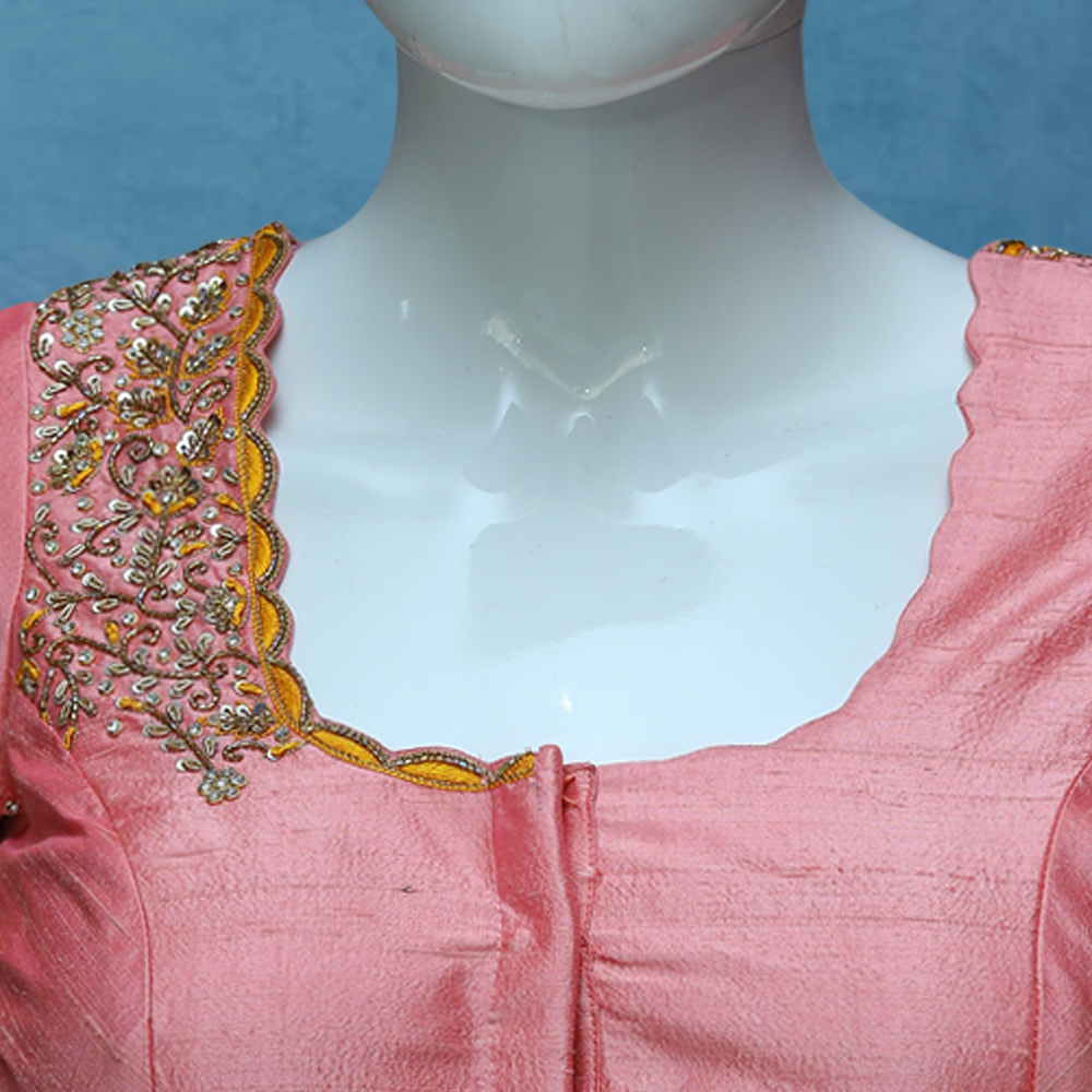 Aari or Maggam work blouse