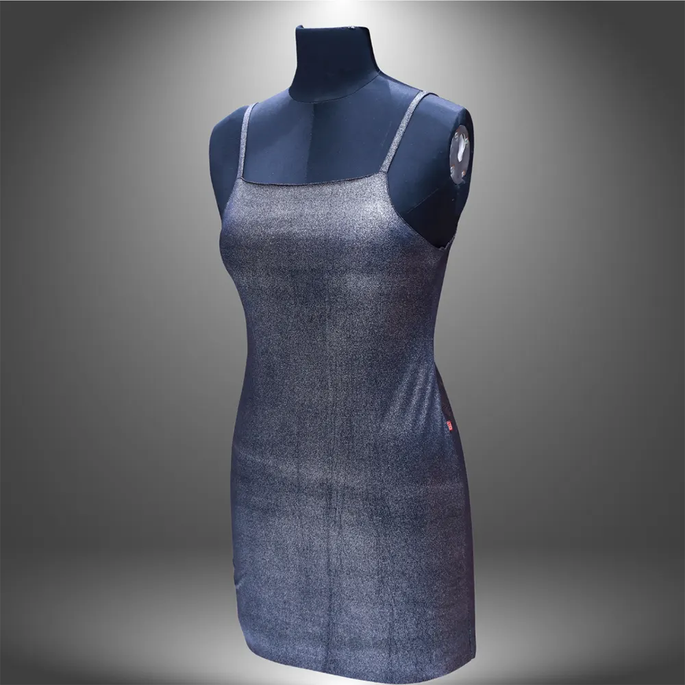 Stunning halterneck bodycon dress adorned with elegant diamante details, featuring a sleek black cowl shape. | cowl shape