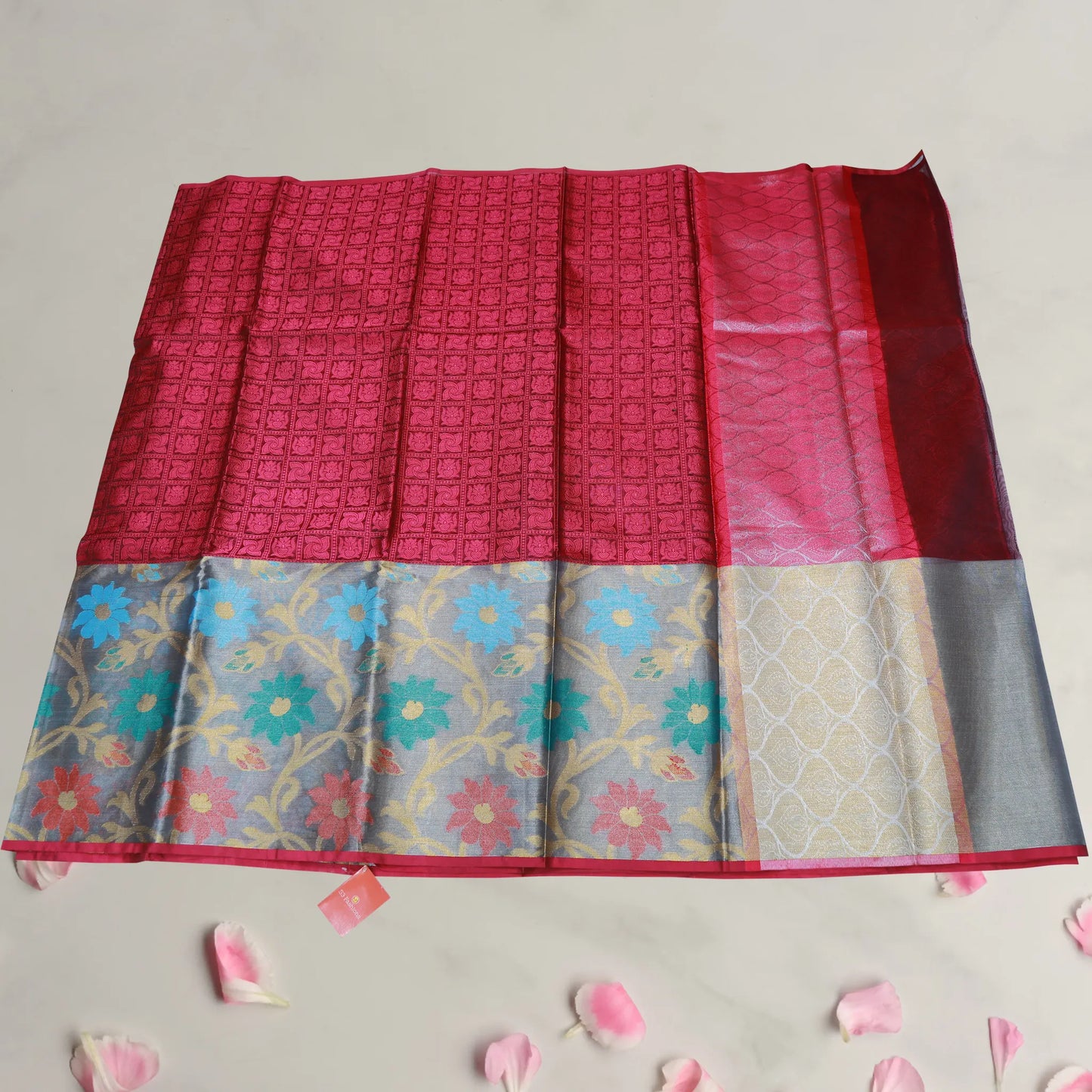 Purple & Silver Fancy Saree | Saree 7