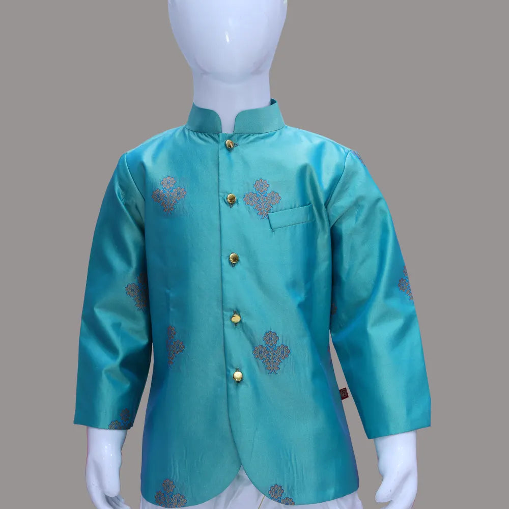 Indo-Western Sherwani and Dhoti Set