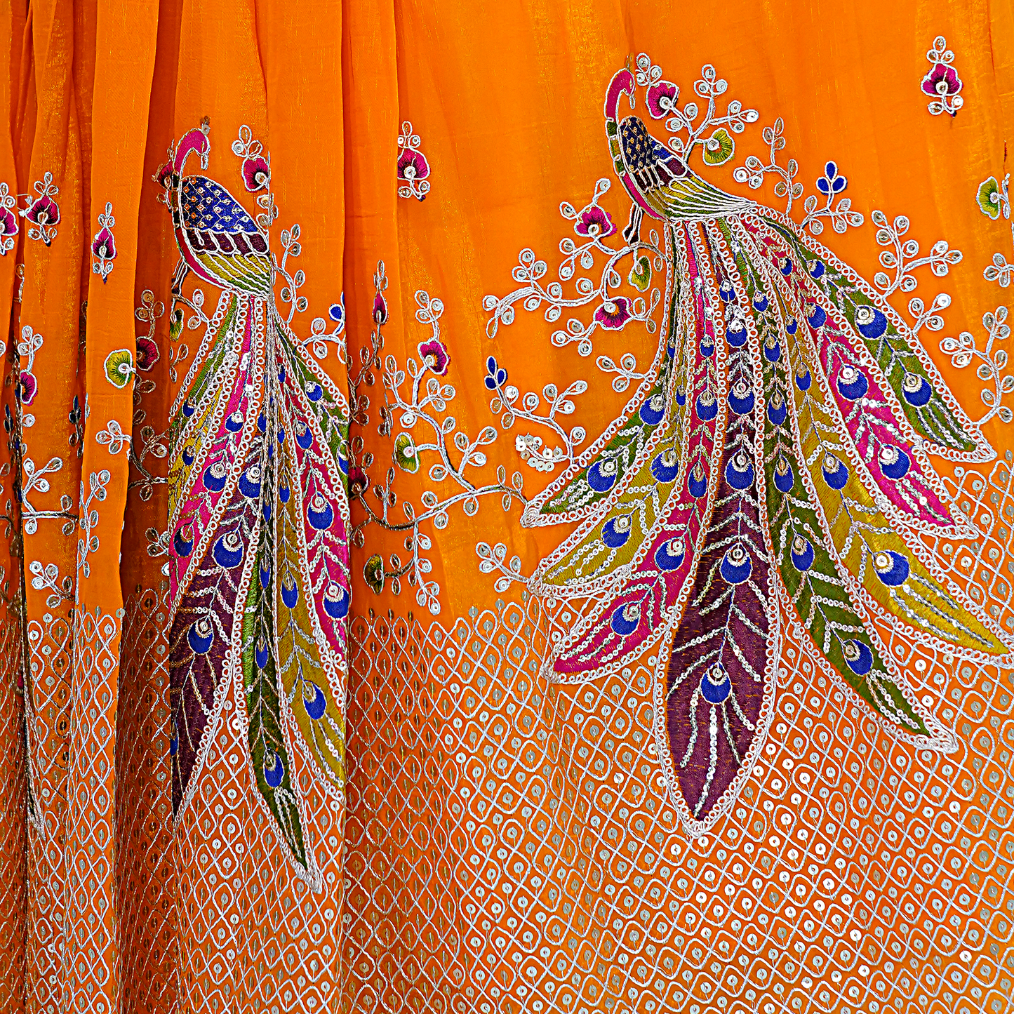 Embellished Lehenga Choli Set – Ethnic Elegance