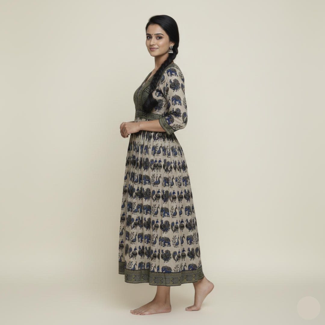Traditional black kurti