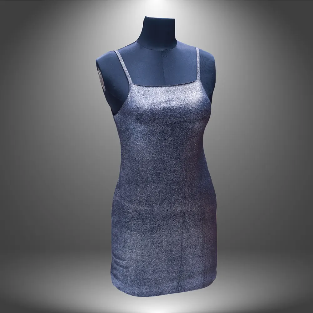 Stunning halterneck bodycon dress adorned with elegant diamante details, featuring a sleek black cowl shape. | cowl shape