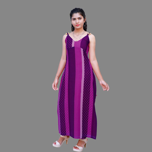 Women Maxi Pink Dress | S3W213