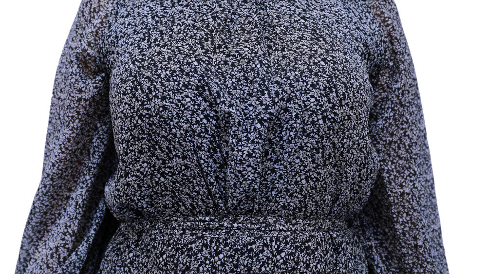 Women Ethnic Grey Dress | S3G661