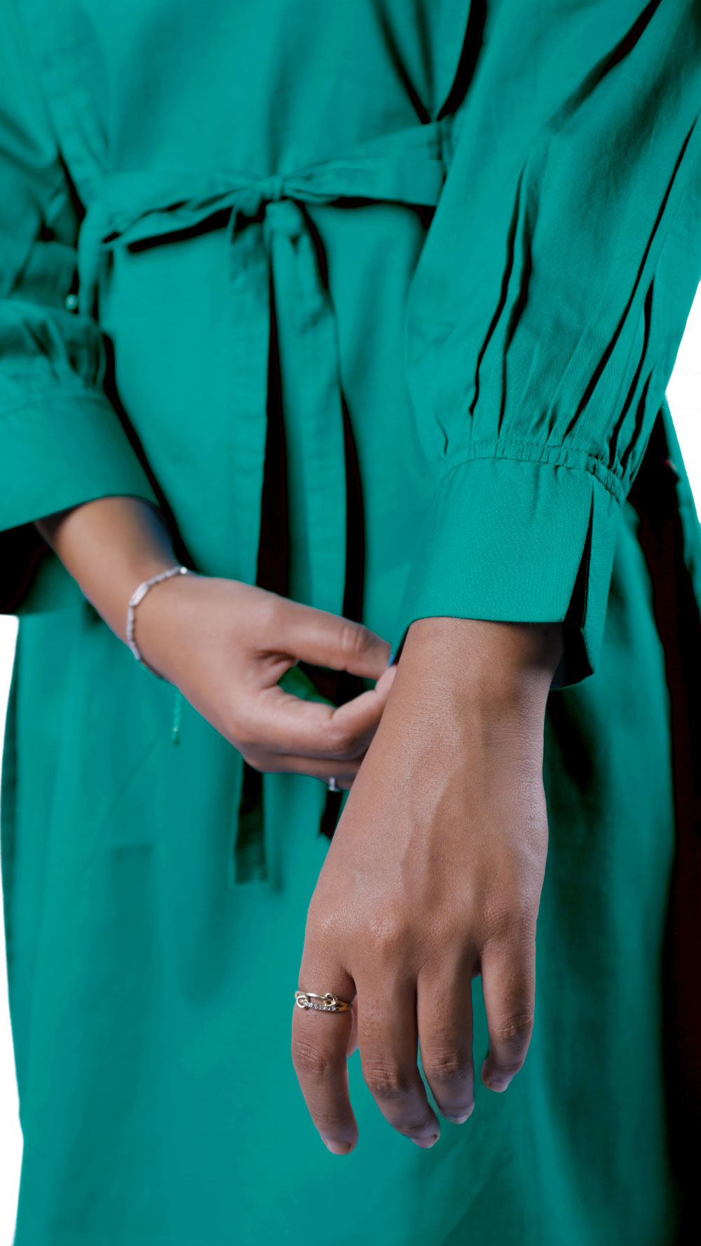Women Green Dress | S3K061
