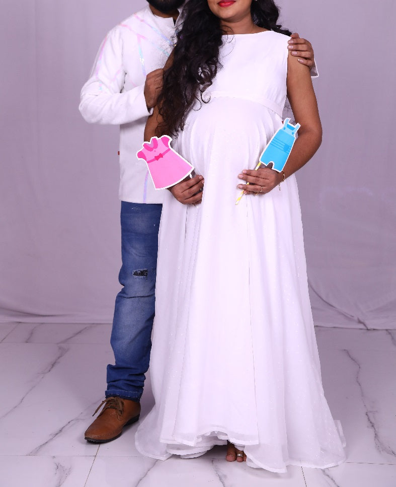 White Maternity Shoot Combo | S3MWMC6