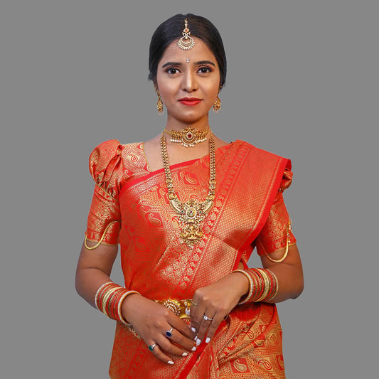 Red Wedding Pattu Saree | S3WS