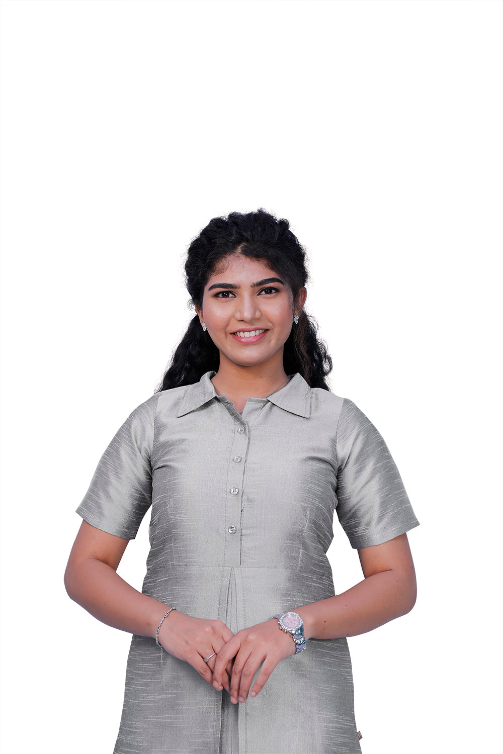 Women’s Solid A-Line Kurta – Effortless Style & Comfort | S3K410