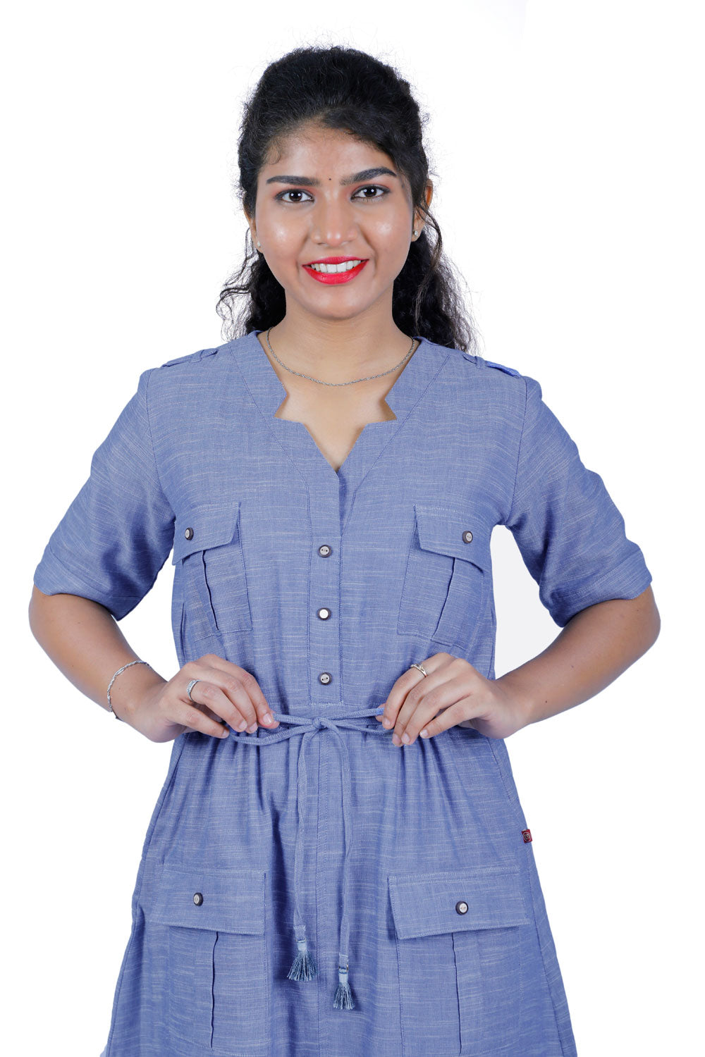 Blue Maxi Dress | S3T067