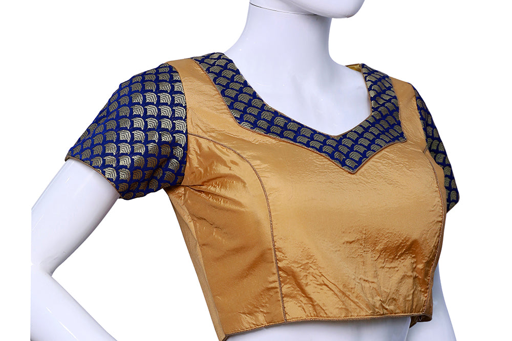 Mustared Yellow Ready Made Blouse | S3B14