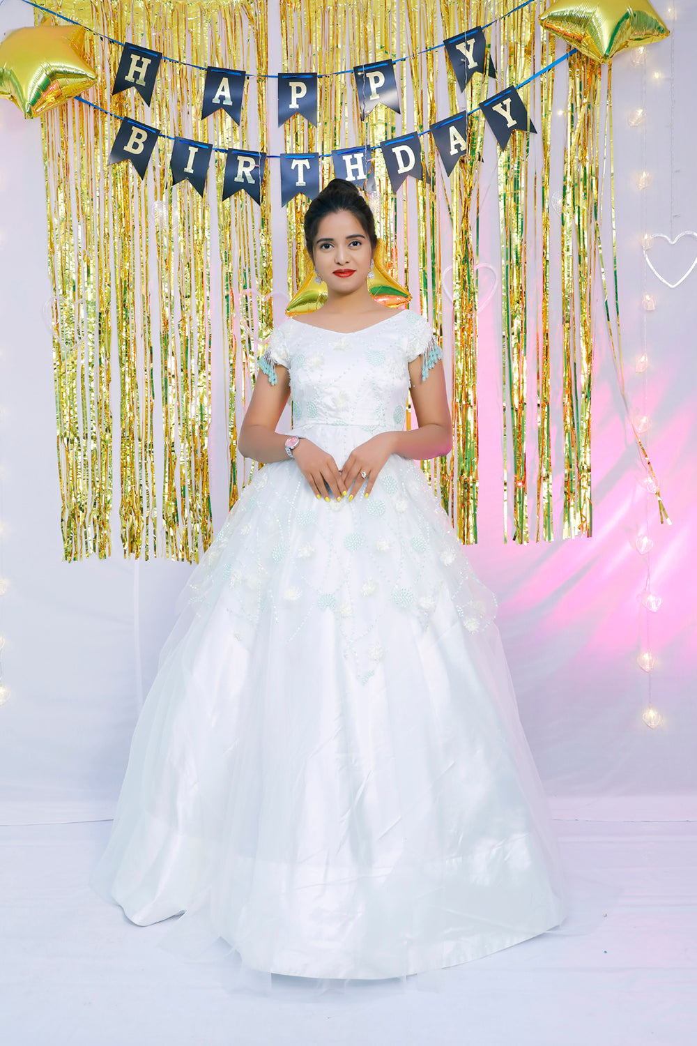 Women’s Mint Green Wedding Gown | S3G867