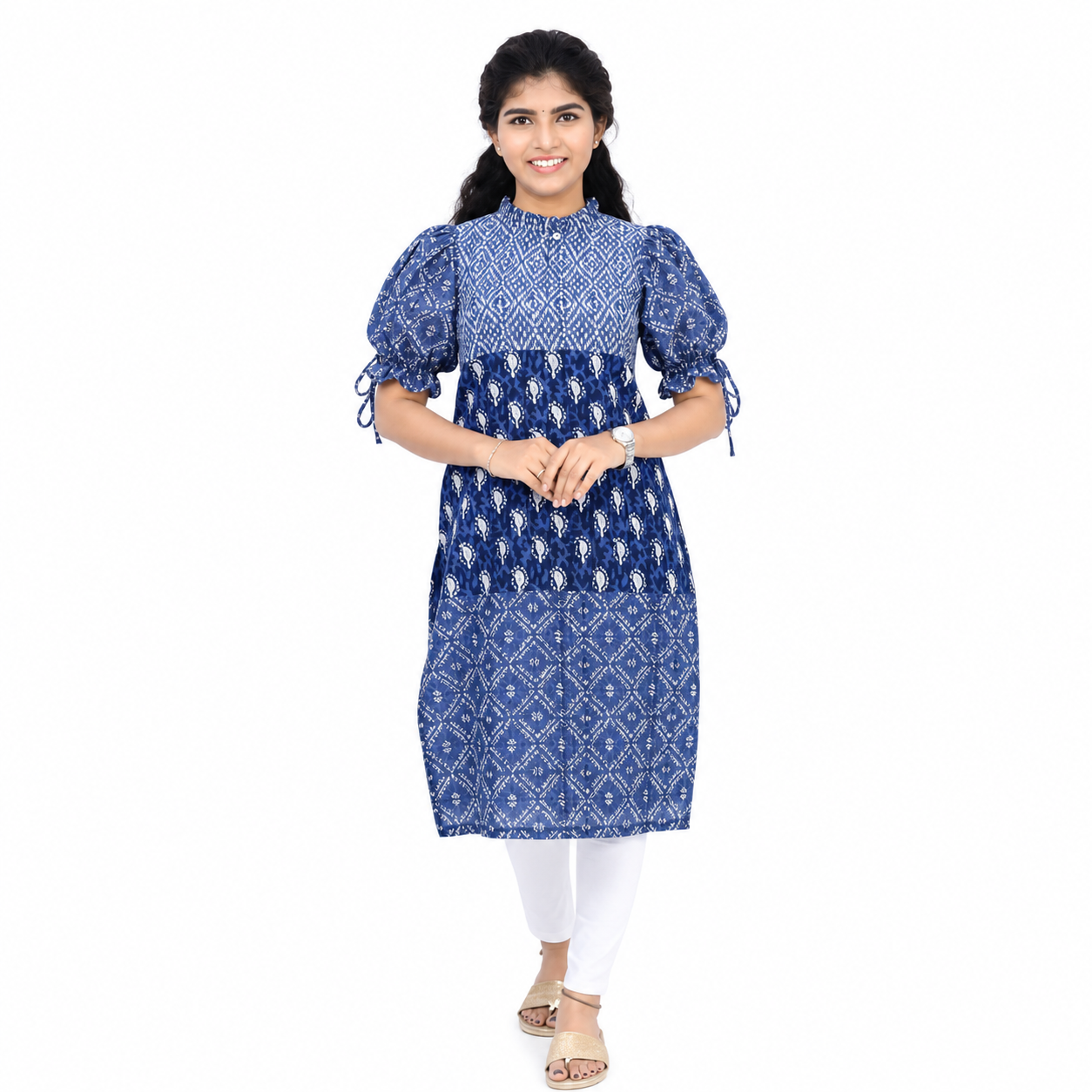 Women Abstract Straight Kurta | S3K618