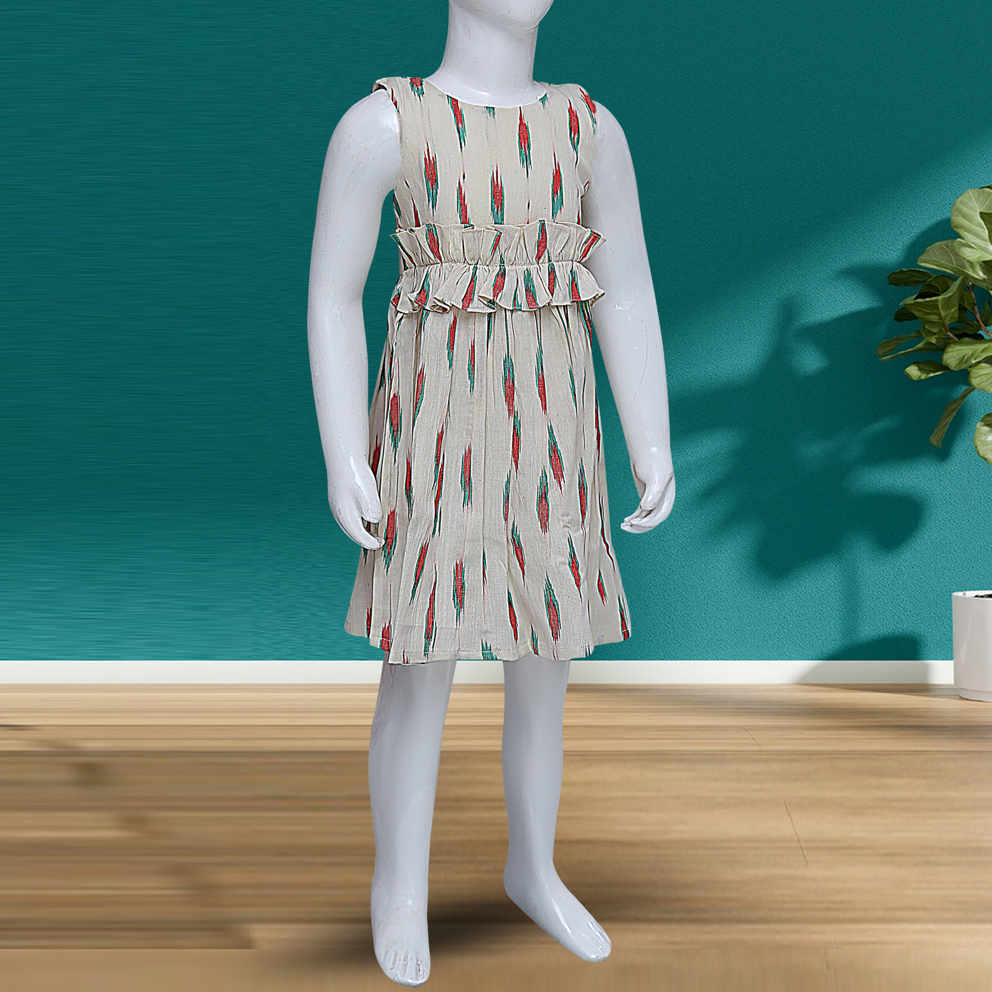 sleeveless gown