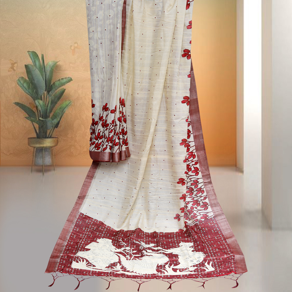 Model silk saree