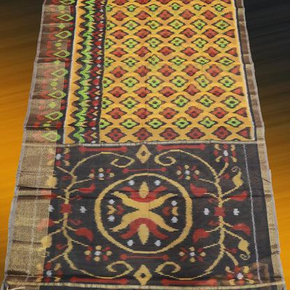 Multi Color Ikkat Cico Saree | Saree 10