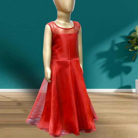 red party frock