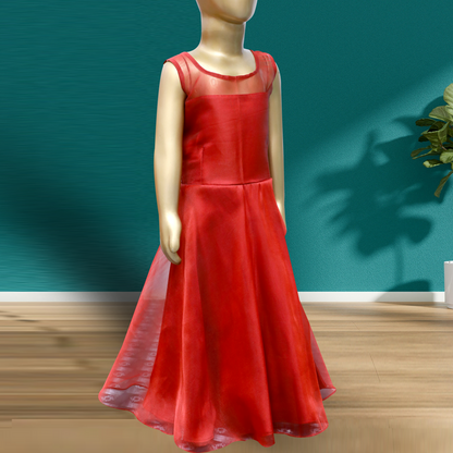 red party frock