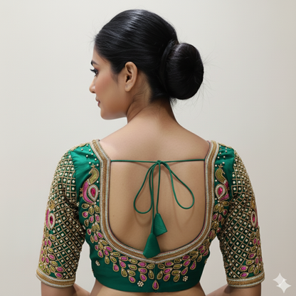 Round Neck Women Blouse