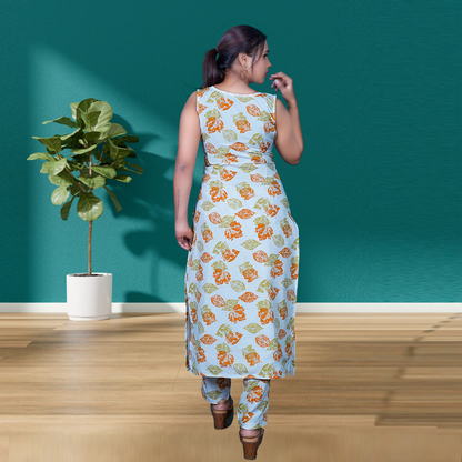 Women A-line Kurta Set