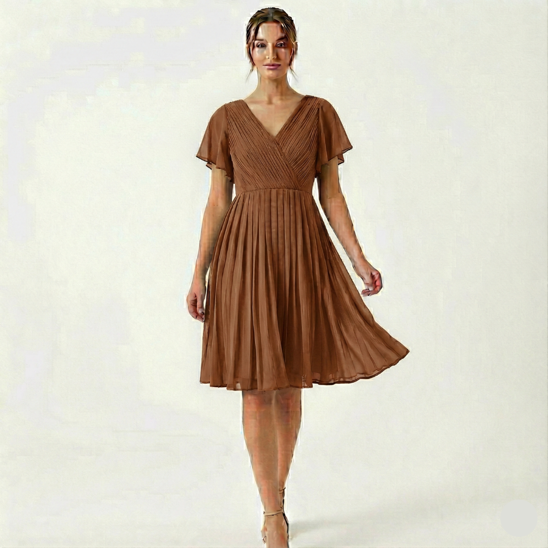 Elegant Women’s One-Piece Dress in Vibrant Ocean Blue – Chic & Timeless Style