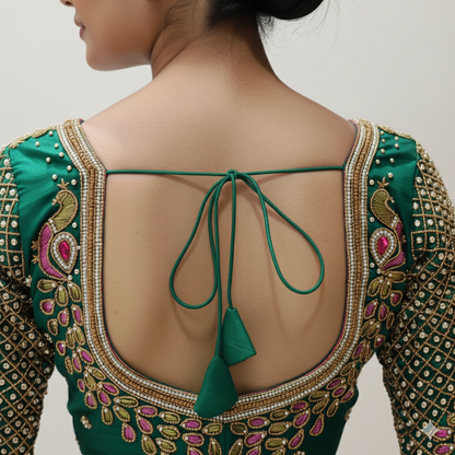 Round Neck Women Blouse