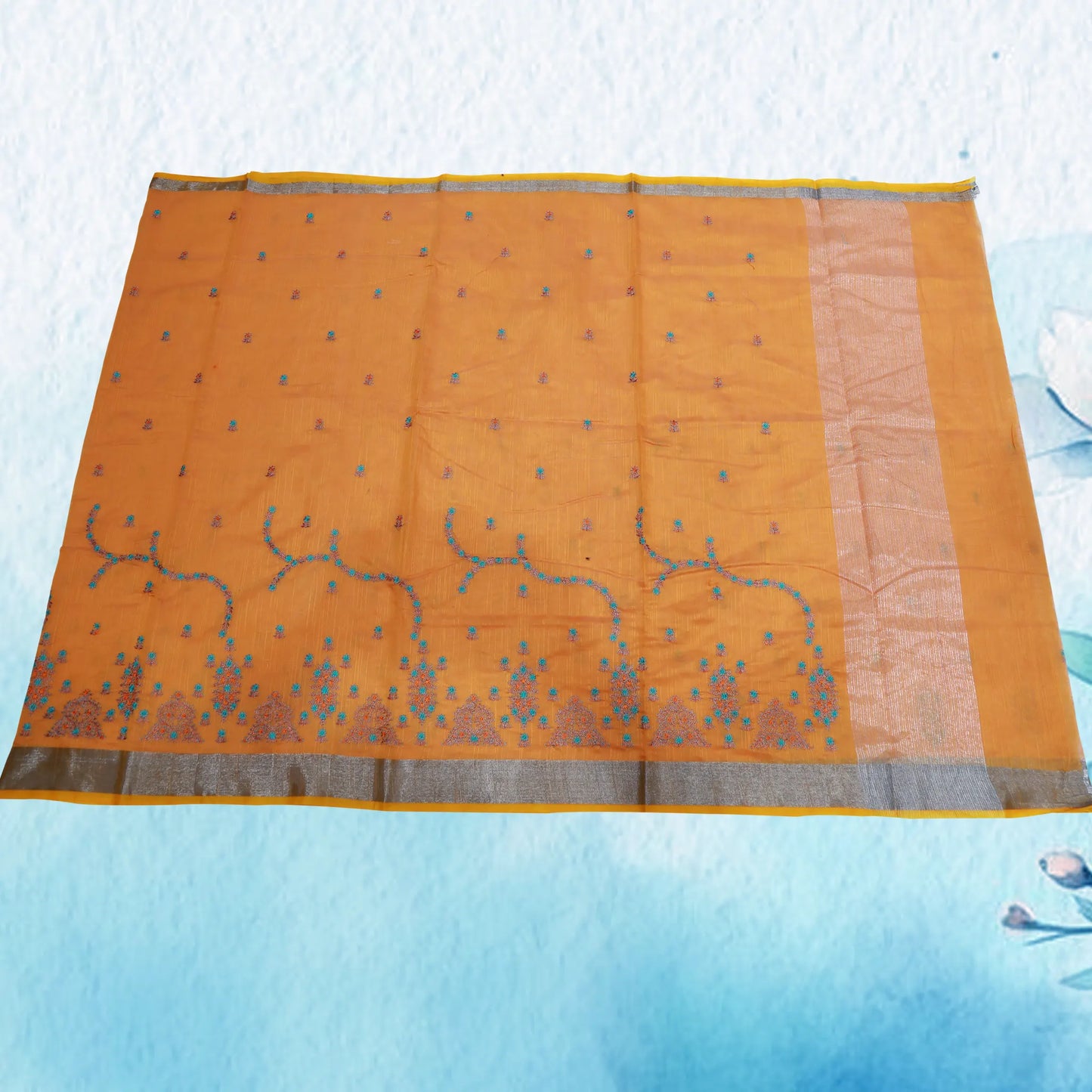 Lenin Embroidery Saree | Saree 14