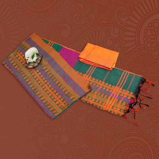 Begam Puri Hand Waving Saree