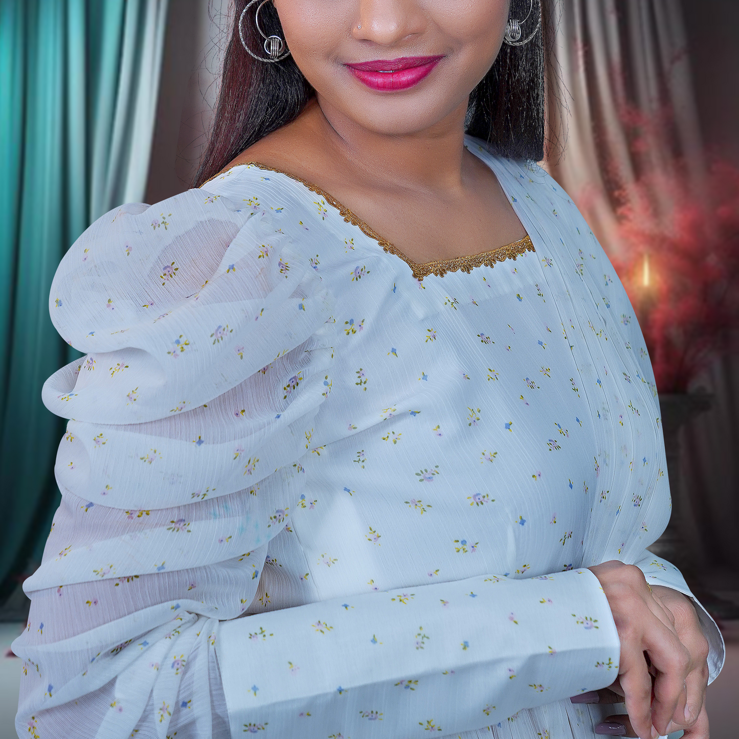 Women Kurta Pant Dupatta Set