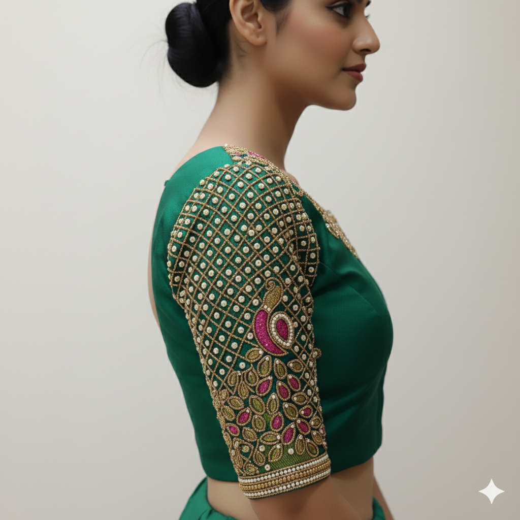 Round Neck Women Blouse