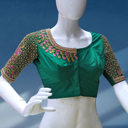 Round Neck Women Blouse