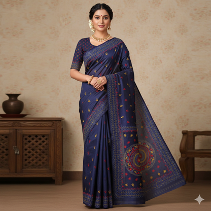 Cotton Silk Kanta Work Saree