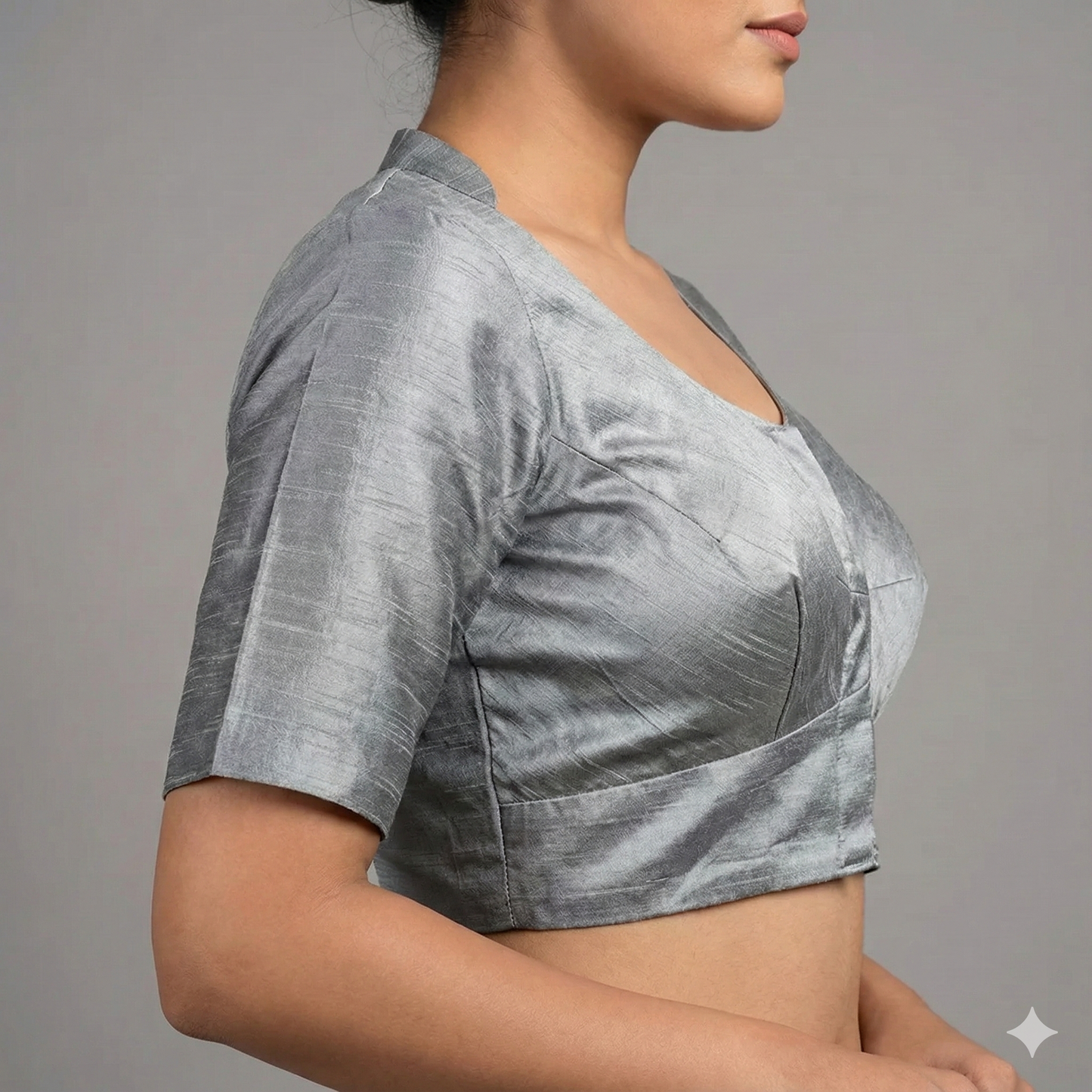 Peacock Hand Painted & Maggam Designer Blouse | S3B1210