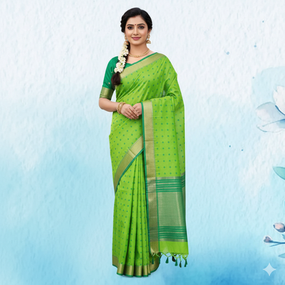 Silk Bandhini Weaving Saree | Saree 13