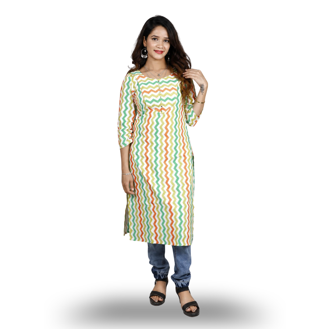 Modern Straight Kurti