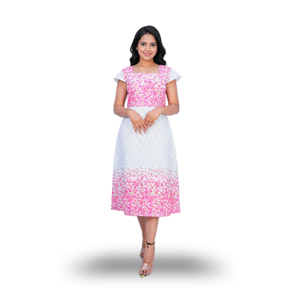Printed Maxi Dress for Women