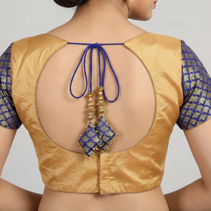 Mustared Yellow Ready Made Blouse   | S3B14