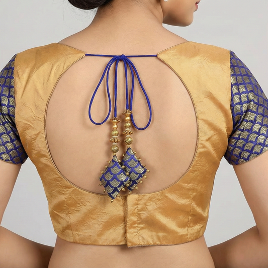 Mustared Yellow Ready Made Blouse   | S3B14