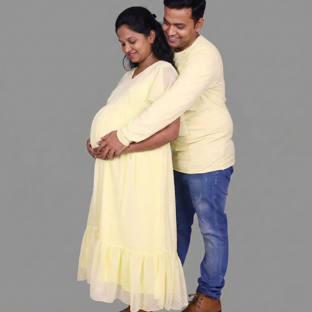 Lemon Yellow Maternity Shoot Combo | S3MWMC4