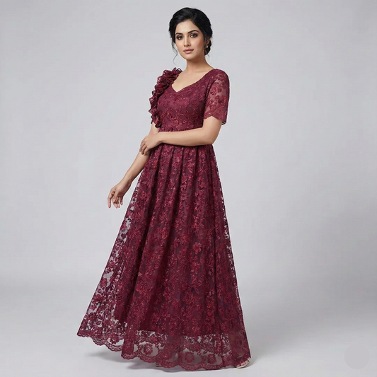 Premium Embroidered Gowns & Kurtis | Elegant Styles for Women