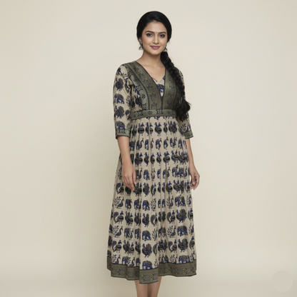 Traditional black kurti