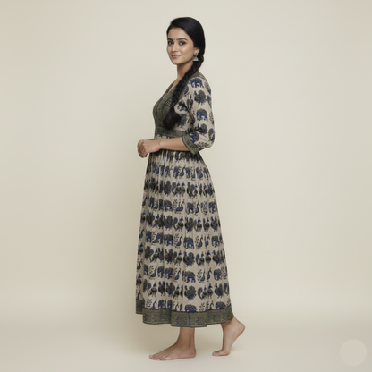 Traditional black kurti