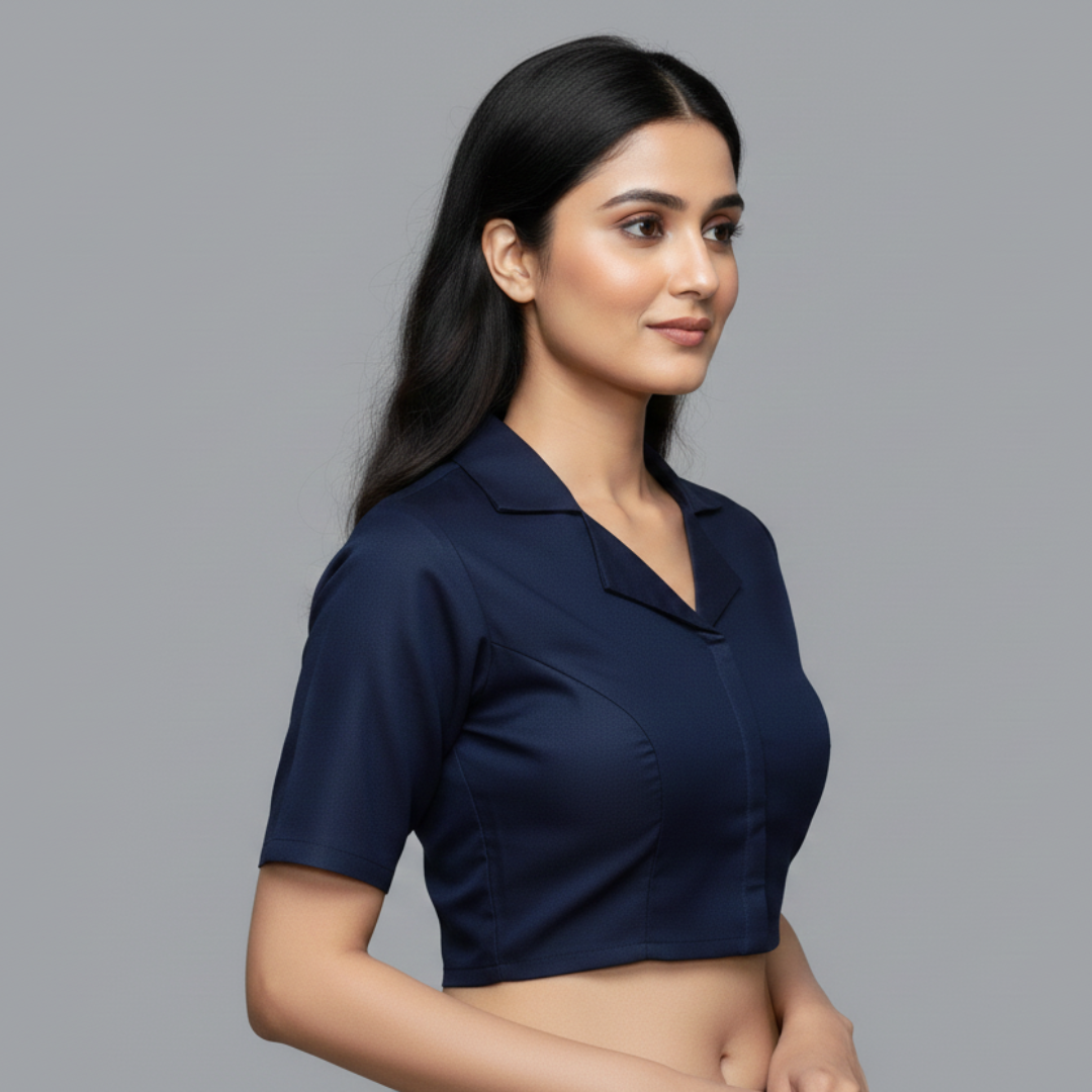 Tanjore Art Rajasthani hand Crafted Painting Blouse | S3B52