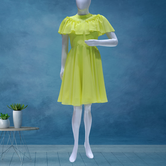 Yellow One-Piece Dress – Bright, Bold & Beautiful