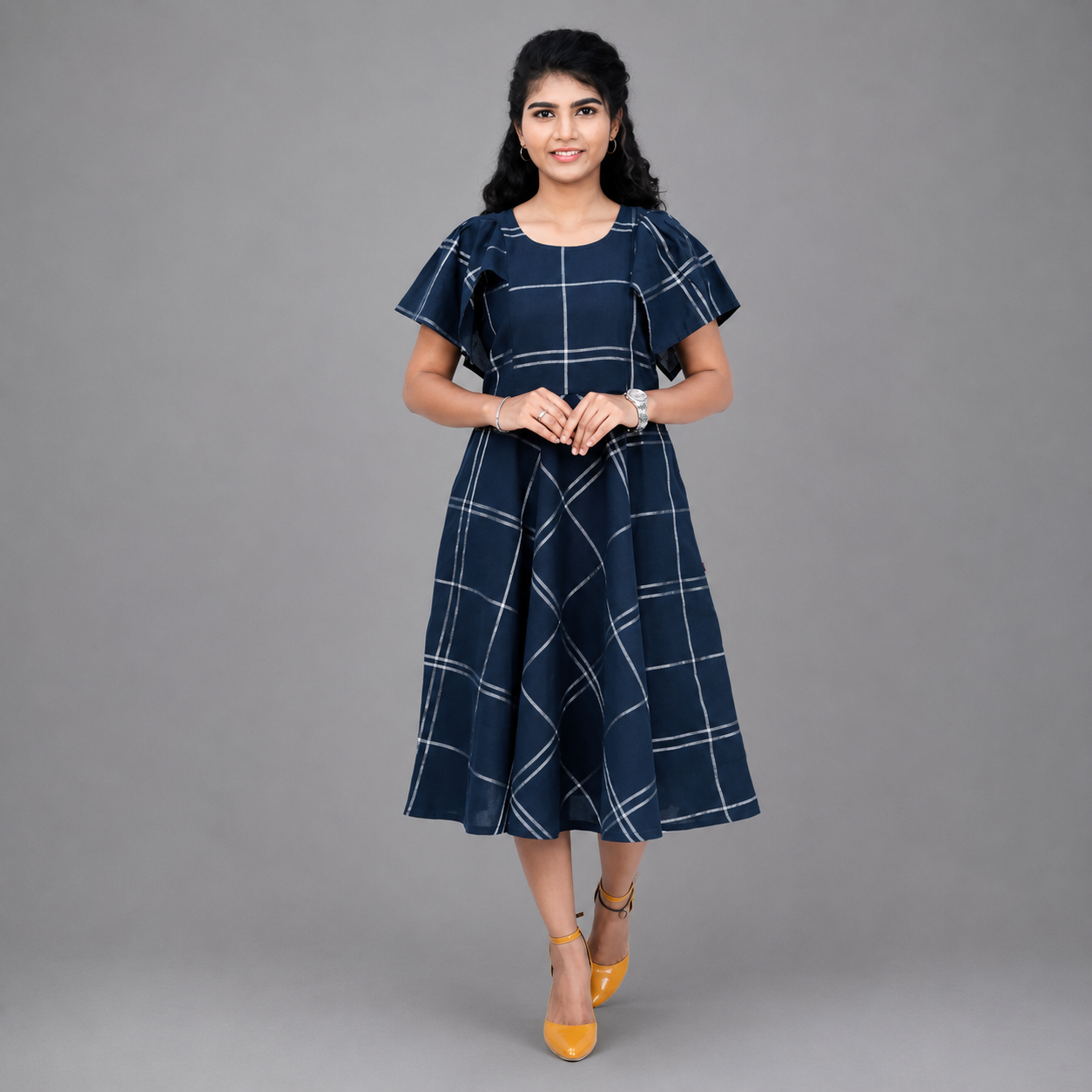 Women Soalid A-line Kurt | S3K570