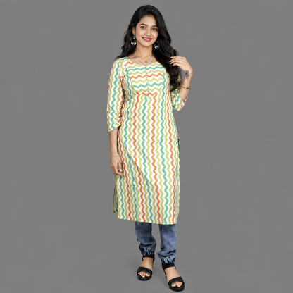 Modern Straight Kurti